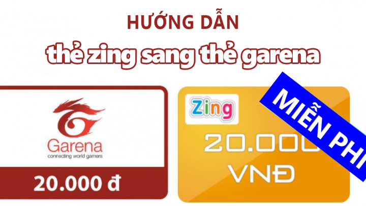 Cách Đổi Thẻ Cào Zing Sang Garena
