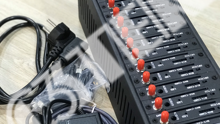 GSM Modem 16 Ports SIEMENS, QUECTEL để chạy SMS Marketing, Telesale, Autocall và tự nạp thẻ cào
