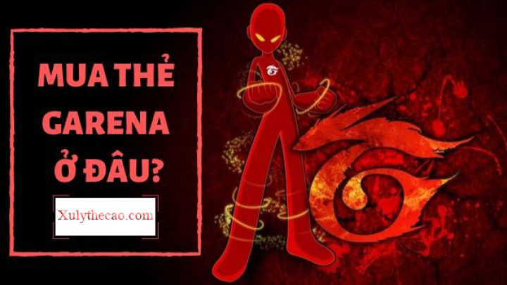 Mua thẻ cào GARENA bảo lưu nạp sò hay freefire