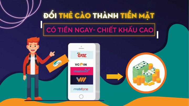 Tạo Website thu mua thẻ cào, xử lý thẻ cào dễ dàng